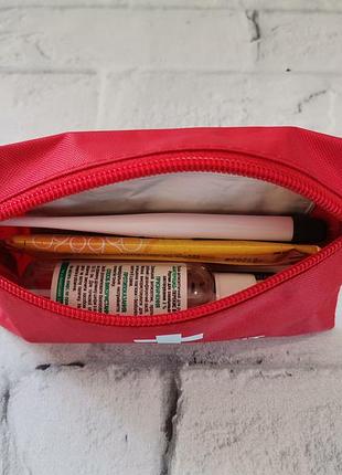 Аптечка органайзер first aid empty bag (160х110 мм) red