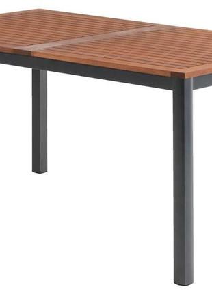 Стіл садовий 150см хардвуд та алюміній, daymart