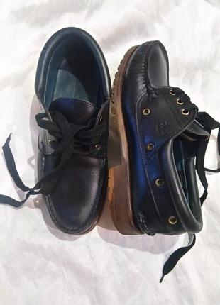 Чоловічі мокасини з натуральної шкіри, timberland