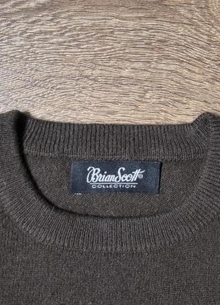 Кашемировый свитер brian scott collection.