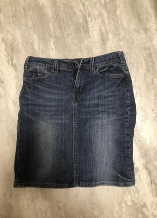 Джинсовая юбка gap