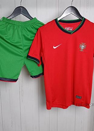 Футбольна форма португалія дім/червоно-зелена  2024/25