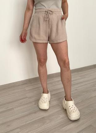 Мулінові шорти h&m