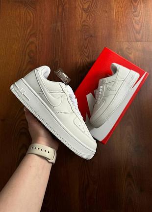 👟кроссовки женские nike air force 1 low all white👟