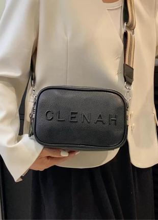 Кожаная сумка crossbody clenah