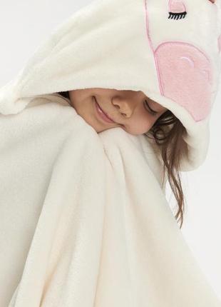 Плед детский новый с логотипом еденирога