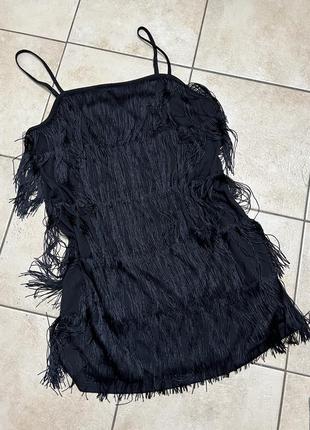 Платье с рюшами