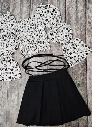 Черней юбка для девочки
