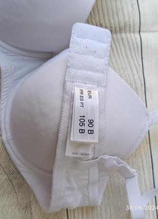 Базовый гладкий бюстгальтер3 фото