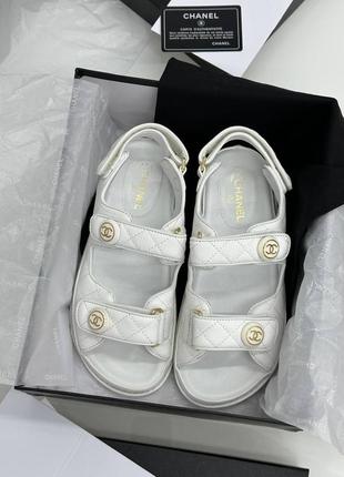 Босоножки брендовые женские в стиле chanel