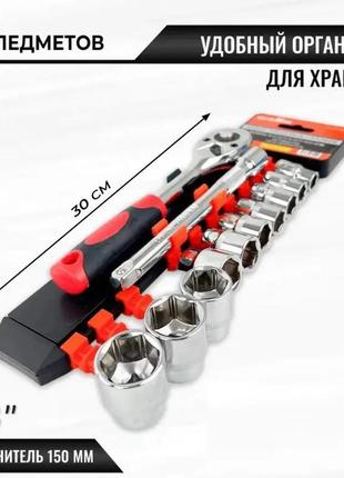 Набор торцевых головок 1/2" с трещоткой, 12шт / универсальный набор инструментов головок для авто5 фото