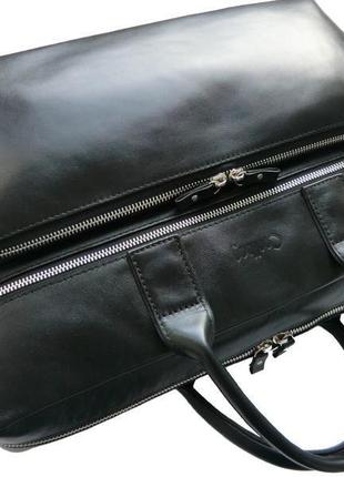 Кожаный портфель для ноутбука 17.0 - 17.33 фото