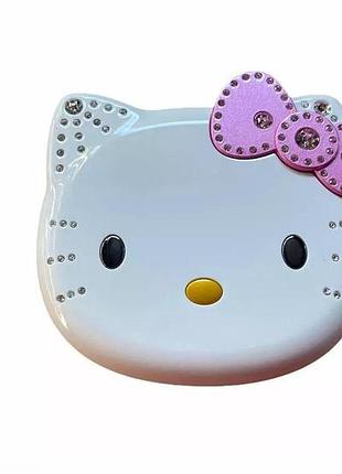Детский мини мобильный телефон hello kitty (белый) 6