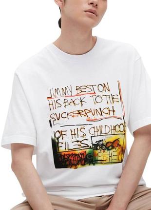 Футболка унісекс uniqlo x basquiat