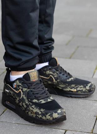 Мужские кроссовки nike air max 90 camo9 фото