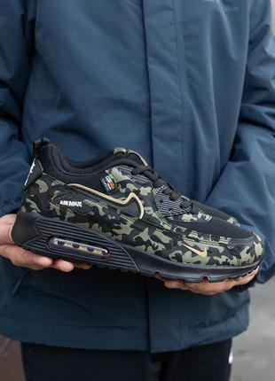 Мужские кроссовки nike air max 90 camo5 фото