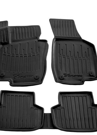 Комплект 3d килимків daymart в салон автомобіля volkswagen passat b7 (nms) (usa) (2011-2018) фольксваген