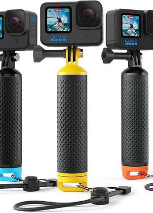 Сток! водонепроницаемая плавающая ручка sametop для экшн-камерами gopro hero