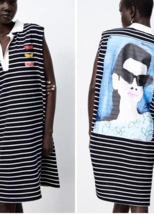 Котонова сукня від zara