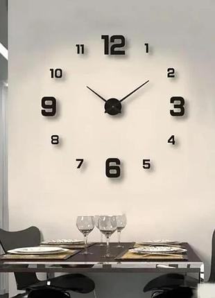 Креативні безкаркасні diy настінні годинники