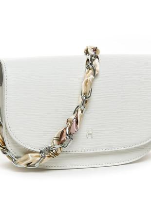 Женская маленькая сумочка практичная fashion сумка белая наплечная небольшая сумка мини сумочка