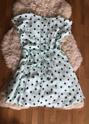 Платье в горох