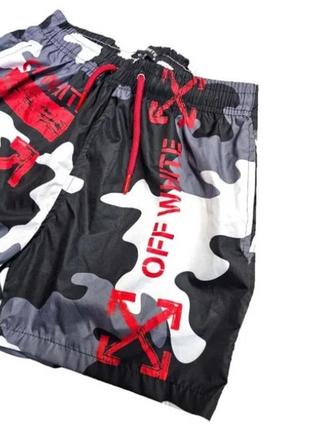 Мужские шорты для плавания off-white