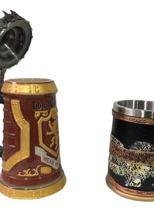Подарунковий набір кухоль game of thrones house lannister і кухоль гра престолів сім королівств