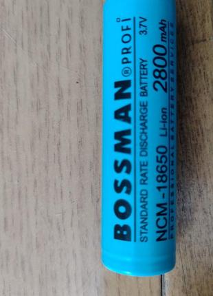 Аккумуляторные батареи bossman 18650 2800mah