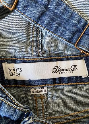 Джинсовый сарафан на 8-9 рочков 7