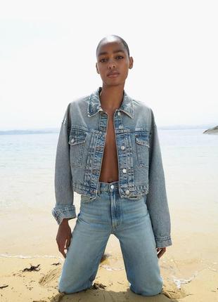 Джинсова куртка zara