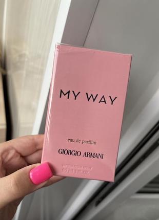 Armani my way армани май вей