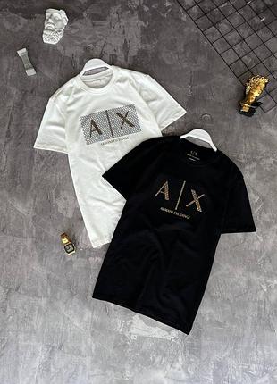 Летняя мужская футболка armani exchange