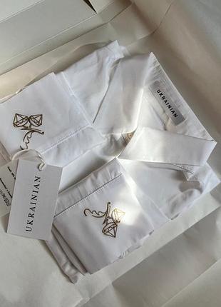 Женская классическая рубашка с вышивкой классика в стиле massimo dutti zara рубашка