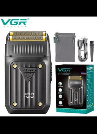 Чоловіча електробритва для сухого гоління vgr v-353