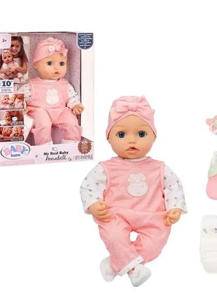 Оригінал baby born my real baby doll annabell, реалістична лялька бебі борн