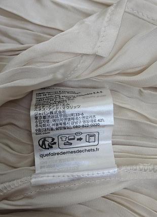 H&m стильное жатое платье в стиле issey miyake pleats please