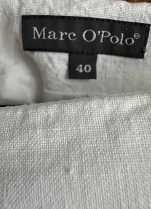 Трендовая белая макси юбка 100% лен marc o polo zara cos Spooner dutti3 фото