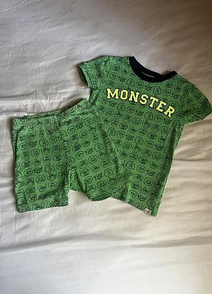 Костюм шорты футболка