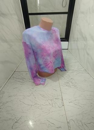 Кофта тай дай , печворк