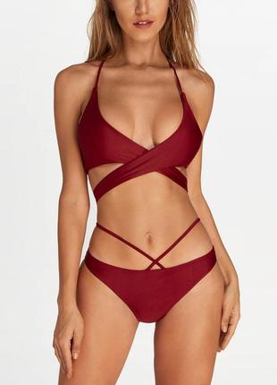 Купальник с завязками missguided