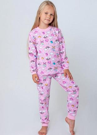 Пижама хлопковая пижамка хлопок для девочки