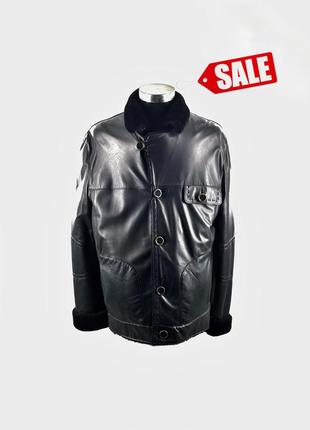 Мужская дубленка