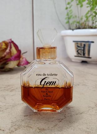 Gem, van cleef & arpels, edt, миниатюра, винтаж, 2,5 из 5 мл