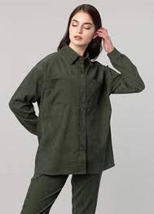 Рубашка женская вельвет