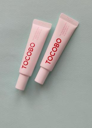 Мініатюра тонізуючий зволожуючий санблок tocobo vita tone up sun cream spf50+ pa++++ 10ml
