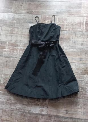 Платье-бюст с фатиновым подъюпником