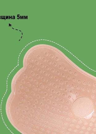 Многоразовый силиконовый бюстгальтер невидимка fly bra invisible удобный поддерживающий лифчик5 фото