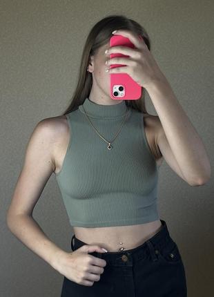 Топик в рубчик zara