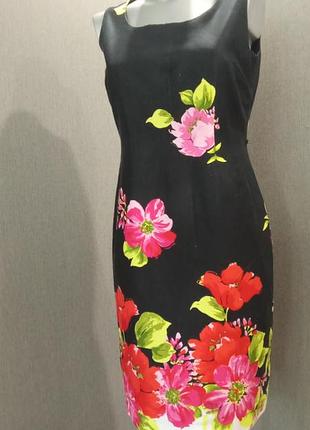 Платье летнее в цветах арт 111